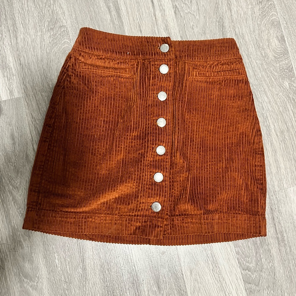 Rare Wilfred free corduroy mini skirt